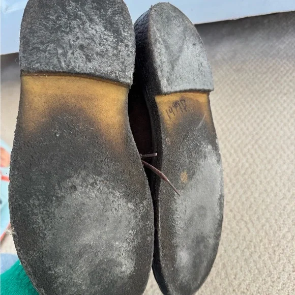 Clarks Dark Brown Suede Chukka Boots - Picture 5 of 5